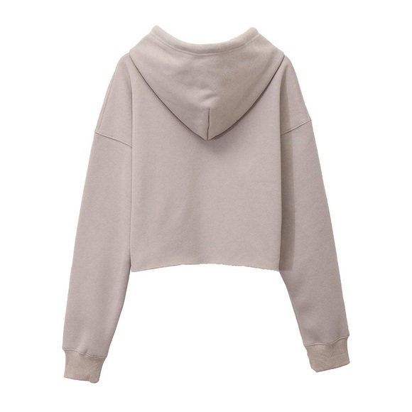 Amazhiyu Women's Cropped Hoodie - Picture 2 of 6